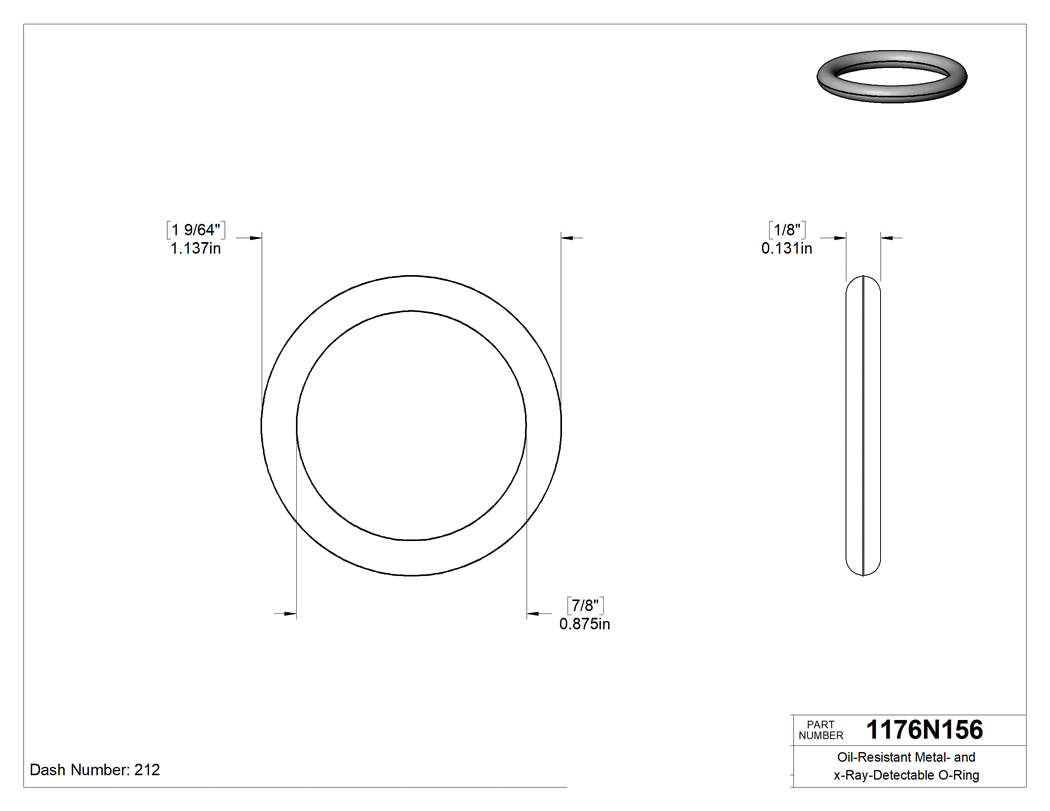 Technical drawing - 1176N156